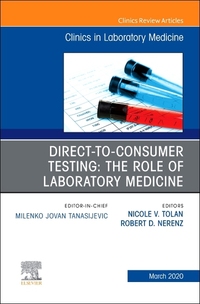 Book Cover for Direct to Consumer Testing by Nicole V Tolan, Robert Nerenz