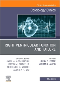 Book Cover for Right Ventricular Function and Failure, An Issue of Cardiology Clinics by Jerry D Estep, Miriam Jacob