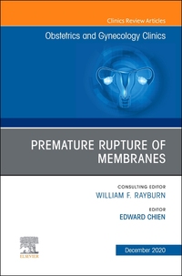 Book Cover for Premature Rupture of Membranes by Edward Chien