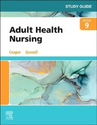 Book Cover for Study Guide for Adult Health Nursing, Ninth Edition, Kim Cooper, Kelly Gosnell by Kim Cooper