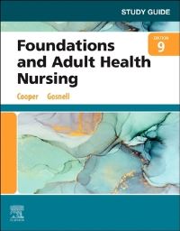 Book Cover for Study Guide for Foundations and Adult Health Nursing, 9th Edition, Kim Cooper, Kelly Gosnell by Kim Cooper