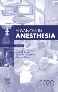 Book Cover for Advances in Anesthesia by Thomas M McLoughlin, Laurence Torsher, Richard P Dutton, Francis V Salinas