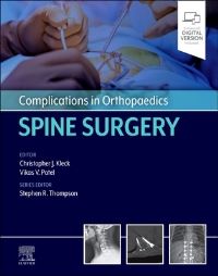 Book Cover for Spine Surgery by Vikas V Patel, Christopher J Kleck, Stephen R Thompson