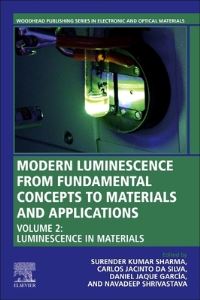 Book Cover for Modern Luminescence from Fundamental Concepts to Materials and Applications. Volume 2 Luminescence in Materials by Surender K Sharma, Carlos Jacinto da Silva, Daniel Jaque Garcia, Navadeep Shrivatava
