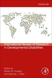 Book Cover for International Review Research in Developmental Disabilities by Robert M Hodapp, Deborah J Fidler