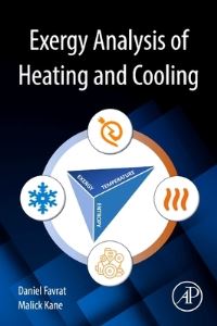 Book Cover for Exergy Analysis of Heating and Cooling by Daniel Favrat, Malick Kane