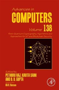 Book Cover for Post-Quantum Cryptography Algorithms and Approaches for IoT and Blockchain Security by 