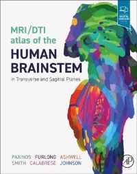 Book Cover for MRI/DTI Atlas of the Human Brainstem in Transverse and Sagittal Planes by George Paxinos