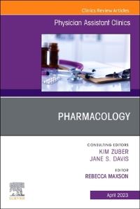 Book Cover for Pharmacology by Rebecca Maxson
