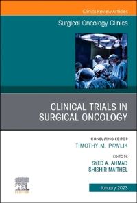 Book Cover for Clinical Trials in Surgical Oncology by Syed A Ahmad, Shishir Kumar Maithel