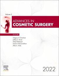 Book Cover for Advances in Cosmetic Surgery 2022 by Gregory H Branham