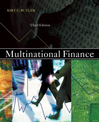 Book Cover for Multinational Finance by Kirt Charles Butler