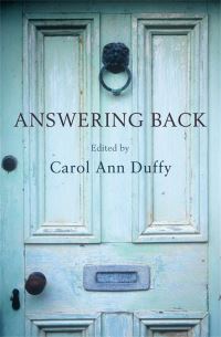 Book Cover for Answering Back by Carol Ann Duffy
