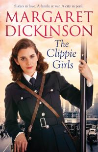 Book Cover for The Clippie Girls by Margaret Dickinson