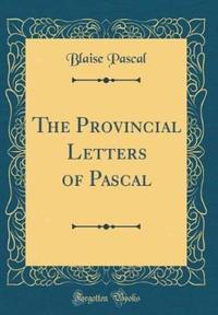 Book Cover for The Provincial Letters of Pascal (Classic Reprint) by Blaise Pascal