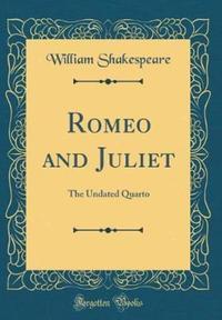 Book Cover for Romeo and Juliet by William Shakespeare