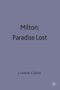 Book Cover for Milton, 'Paradise Lost' by A E Dyson, Julian Lovelock
