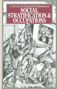 Book Cover for Social Stratification and Occupations by A Stewart, Kenneth Prandy, R M Blackburn