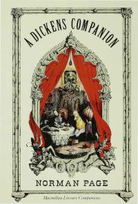 Book Cover for A Dickens Companion by Norman Page