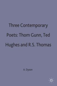 Book Cover for Three Contemporary Poets by A E Dyson