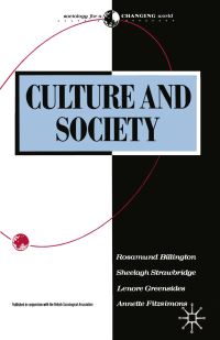 Book Cover for Culture and Society by Rosamund Billington, Sheelagh Strawbridge, Lenore Greensides, Annette Fitzsimons