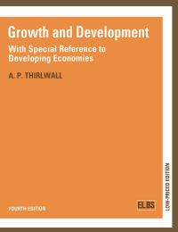 Book Cover for Growth and Development by AP Thirlwall