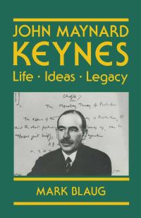 Book Cover for John Maynard Keynes by Mark Blaug