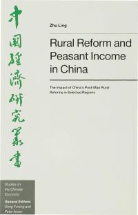Book Cover for Rural Reform and Peasant Income in China by Ling Zhu