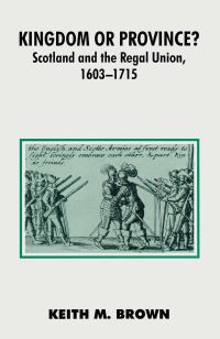 Book Cover for Kingdom or Province? by Keith Brown