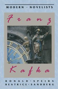 Book Cover for Franz Kafka by Ronald Speirs, Beatrice Sandberg