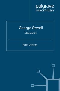 Book Cover for George Orwell by Peter Davison