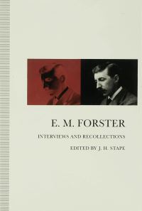 Book Cover for E. M. Forster by J H Stape
