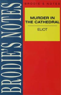 Book Cover for Brodie's Notes on T.S. Eliot's Murder in the Cathedral by A J P Smith