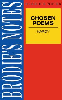 Book Cover for Brodie's Notes on Chosen Poems of Thomas Hardy by Graham Handley