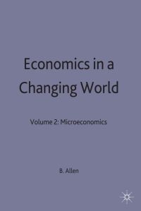 Book Cover for Economics in a Changing World by International Economic Association, A B Atkinson, Beth Allen