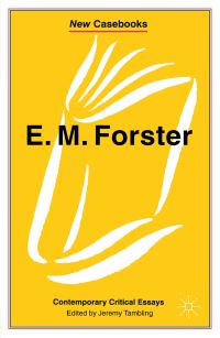 Book Cover for E.M. Forster by Jeremy Tambling