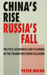Book Cover for China's Rise, Russia's Fall by Peter Nolan