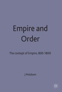 Book Cover for Empire and Order by James Muldoon