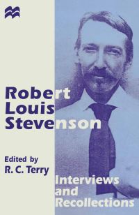 Book Cover for Robert Louis Stevenson by RC Terry