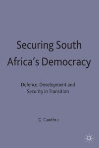 Book Cover for Securing South Africa's Democracy by Gavin Cawthra