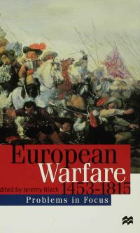 Book Cover for European Warfare, 1453-1815 by Jeremy Black