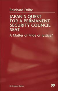 Book Cover for Japan's Quest for a Permanent Security Council Seat by R Drifte, St Antonys College