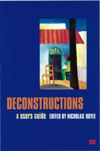 Book Cover for Deconstructions by Nicholas Royle