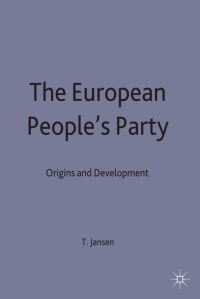 Book Cover for The European People's Party by Thomas Jansen