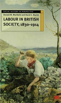 Book Cover for Labour in British Society, 1830-1914 by Donald M MacRaild, David E Martin
