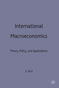 Book Cover for International Macroeconomics by Graham Bird