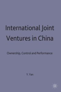 Book Cover for International Joint Ventures in China by Yanni Yan