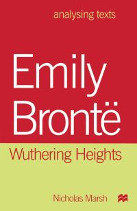 Book Cover for Emily Brontë by Nicholas Marsh