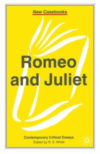 Book Cover for Romeo and Juliet, William Shakespeare by R S White