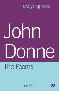 Book Cover for John Donne by Joe Nutt
